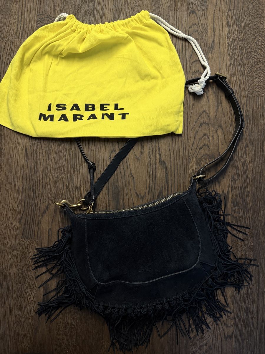 Isabel Marant Borse da donna: Isabel Marant Oskan Moon Tasche mit Fransen – Usato da Merenschwand venduto da melanielh