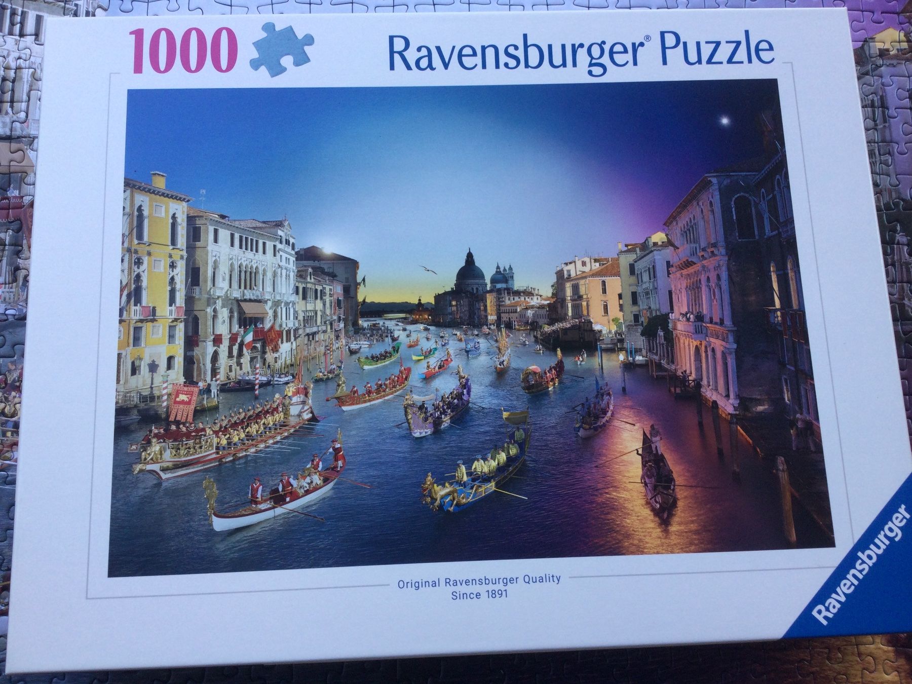 Puzzle: Puzzle 1000 Teile, Ravensburger, Venedig – Usato da Riehen venduto da hansi999