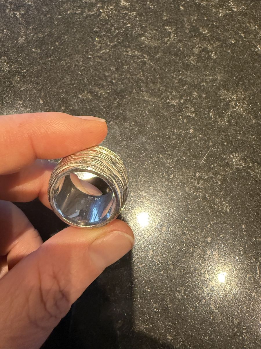 Ringe: Massiver Statement Ring, 925er Silber, Neu! – Neu (gemäss Beschreibung) aus Winterthur von Bacca_3 4