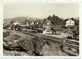 AADORF Bahnhof H. Bosshard Papeterie Aadorf gel. 1940