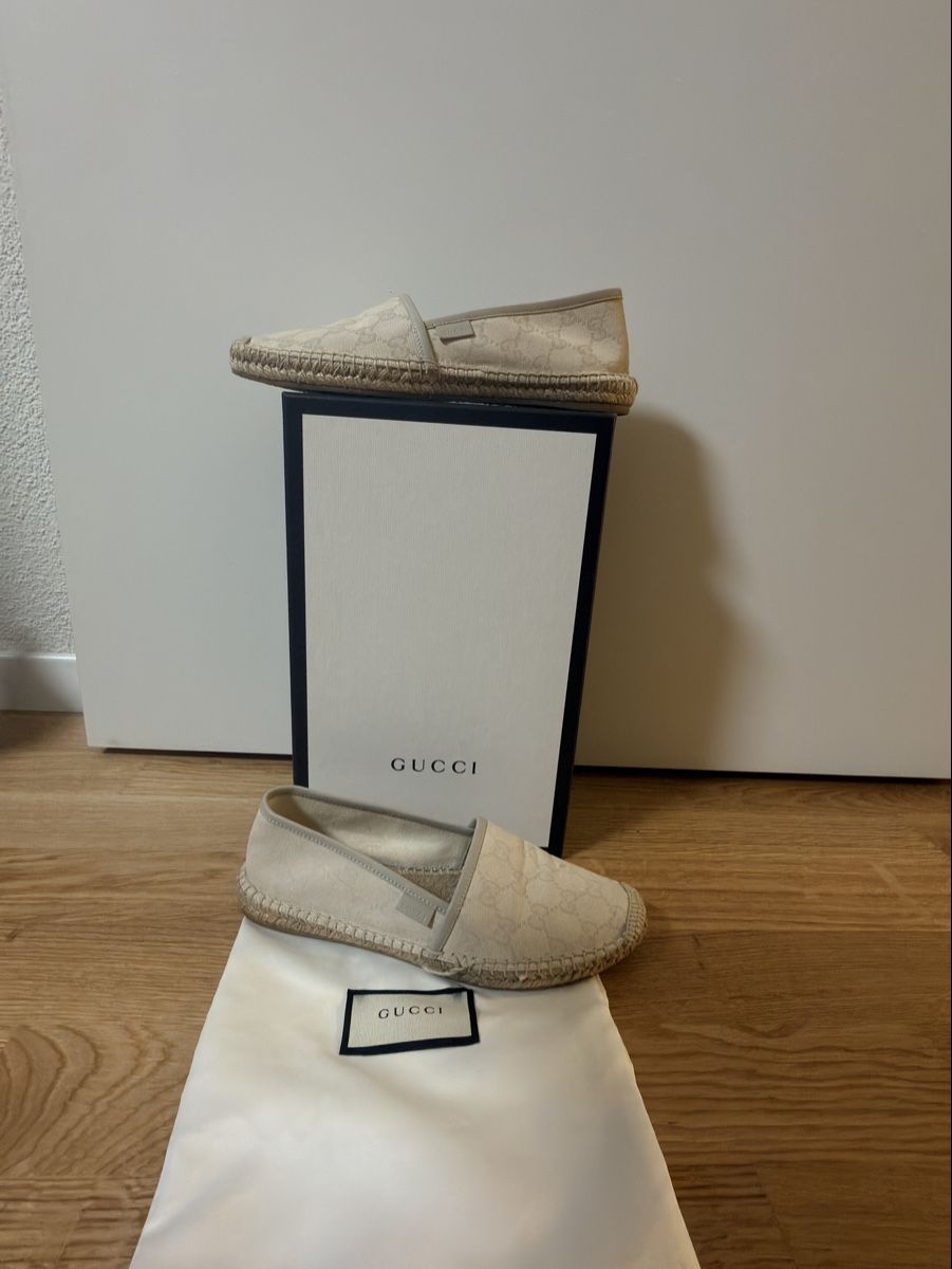 Scarpe da donna: Gucci Espadrilles Schuhe, Beige, Grösse 38 – Usato da Rafz venduto da bili01 1