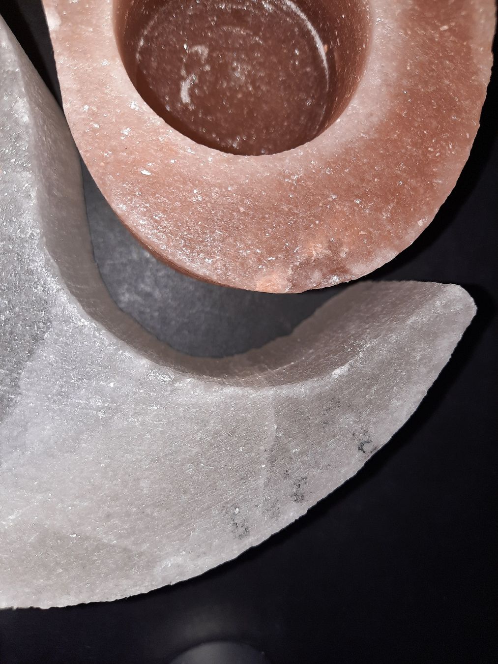 Portacandele: ying yang Selenite e sale Himalaya – Usato da Biasca venduto da Old_6blh 4