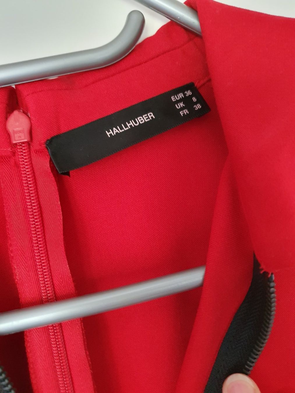 Hallhuber Vestiti: Hallhuber Kleid Gr. 36, rot – Nuovo (secondo la descrizione) da Heinrichswil venduto da sabi2809 1