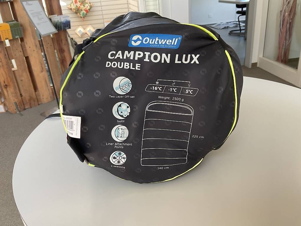Tende : Outwell Champion Lux Double – Nuovo e nell'imballaggio originale da Ebikon venduto da Portmann_Sport 1