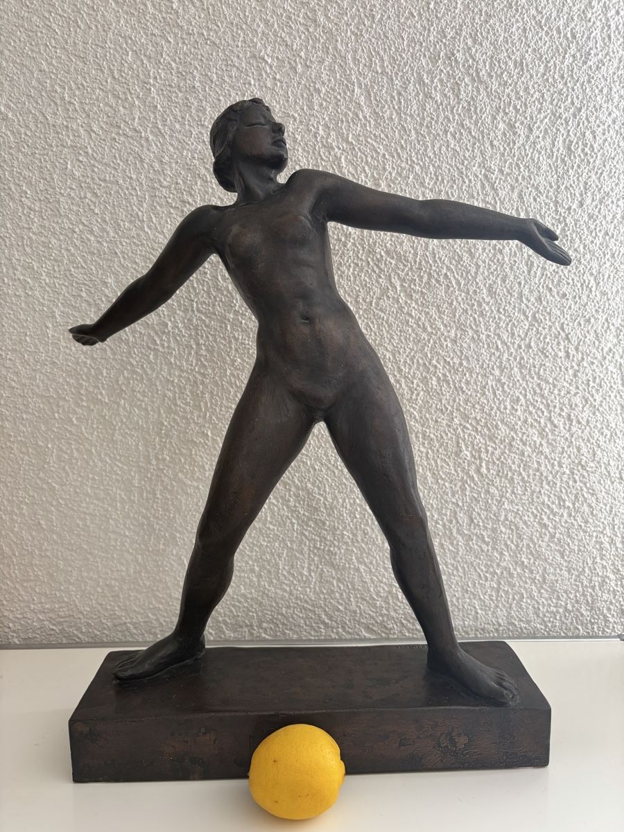 Sculture & Statue: André Othon Martin, grosser Bronze Akt – Usato da Zürich venduto da eileenchen1