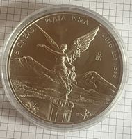 Münze Silber 5 Unzen 2016 Mexico Libertad neu