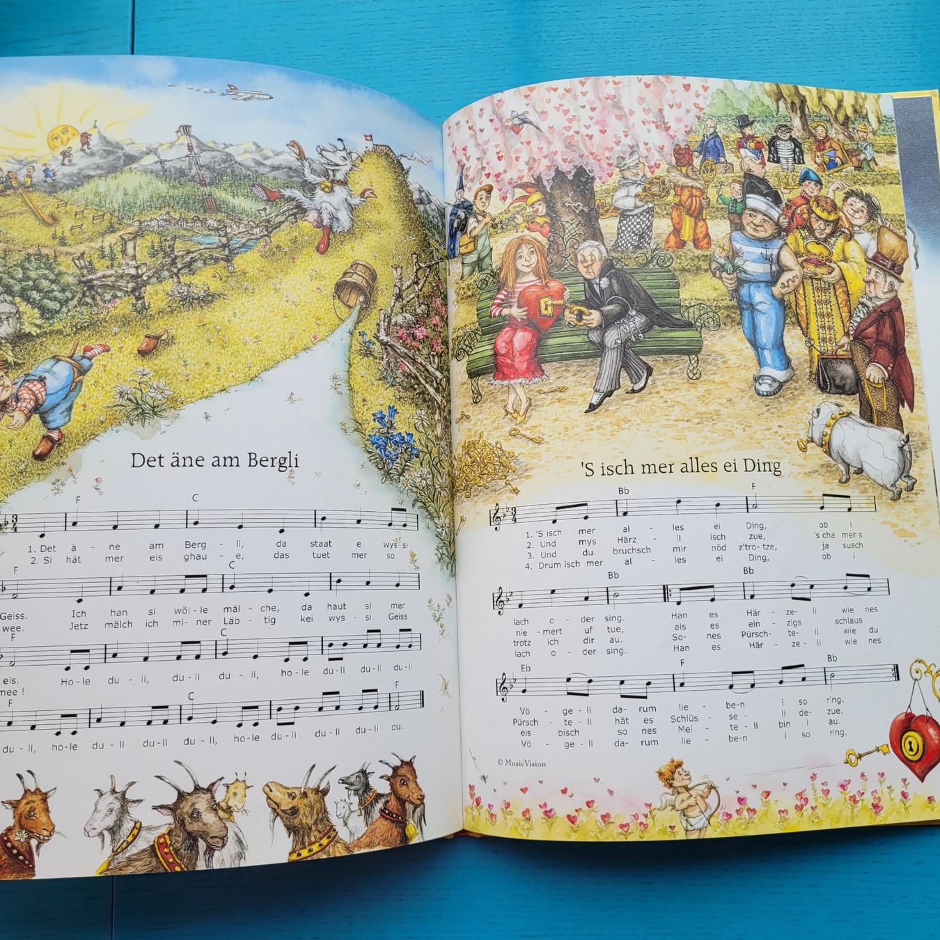 Bücher: Liederbuch D'Zyt isch da Schweizer Chinderlieder – Gebraucht aus SCHÜBELBACH von CoKaHa 6