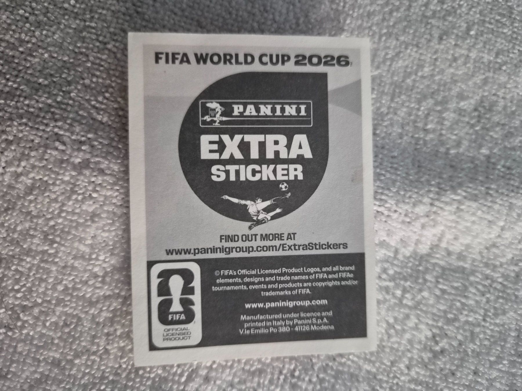 Panini Cartes à collectionner: Extra Sticker Regular Panini WM 2026 Vinicius Junior – D'occasion à Schlieren par mig_8xs7 1
