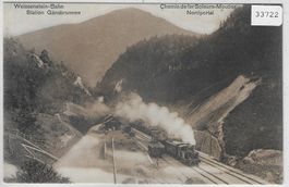 Weissenstein-Bahn - Station Gänsbrunnen - Chemin de fer