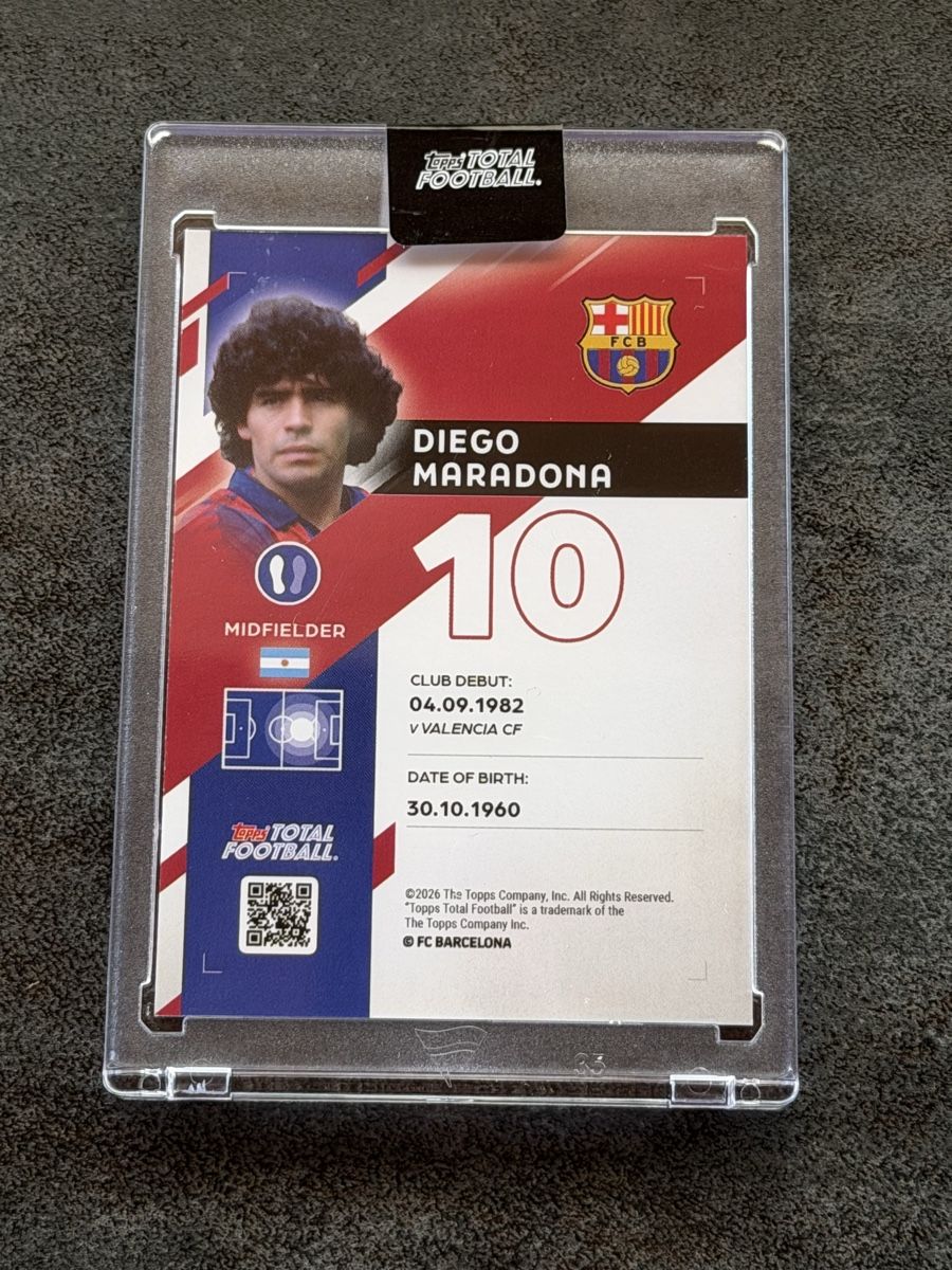 Topps Carte collezionabili: Diego Maradona 10/25 - Topps TTF Legends – Usato da Kaiseraugst venduto da 420n 1