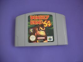 Donkey Kong für N-64 Konsole Nach Mario der besten Spiel !