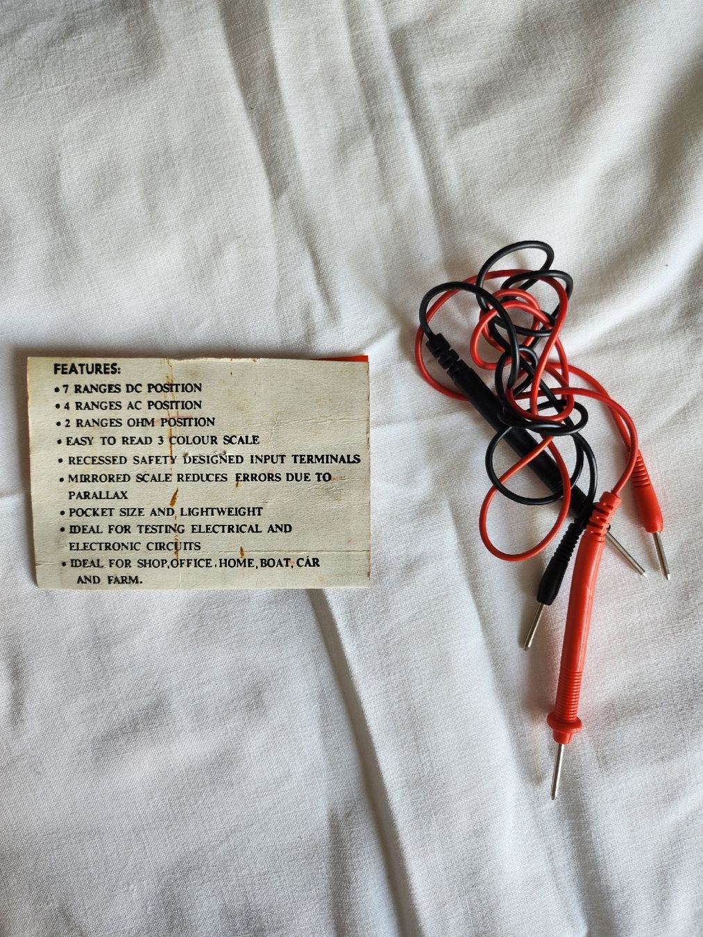 Misurare: Vintage Multimeter Set Sanwa SP-110 + Batterietester – Usato da Zürich venduto da BAENZERINO 6