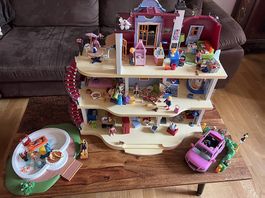 PLAYMOBIL Haus mit Auto & Pool