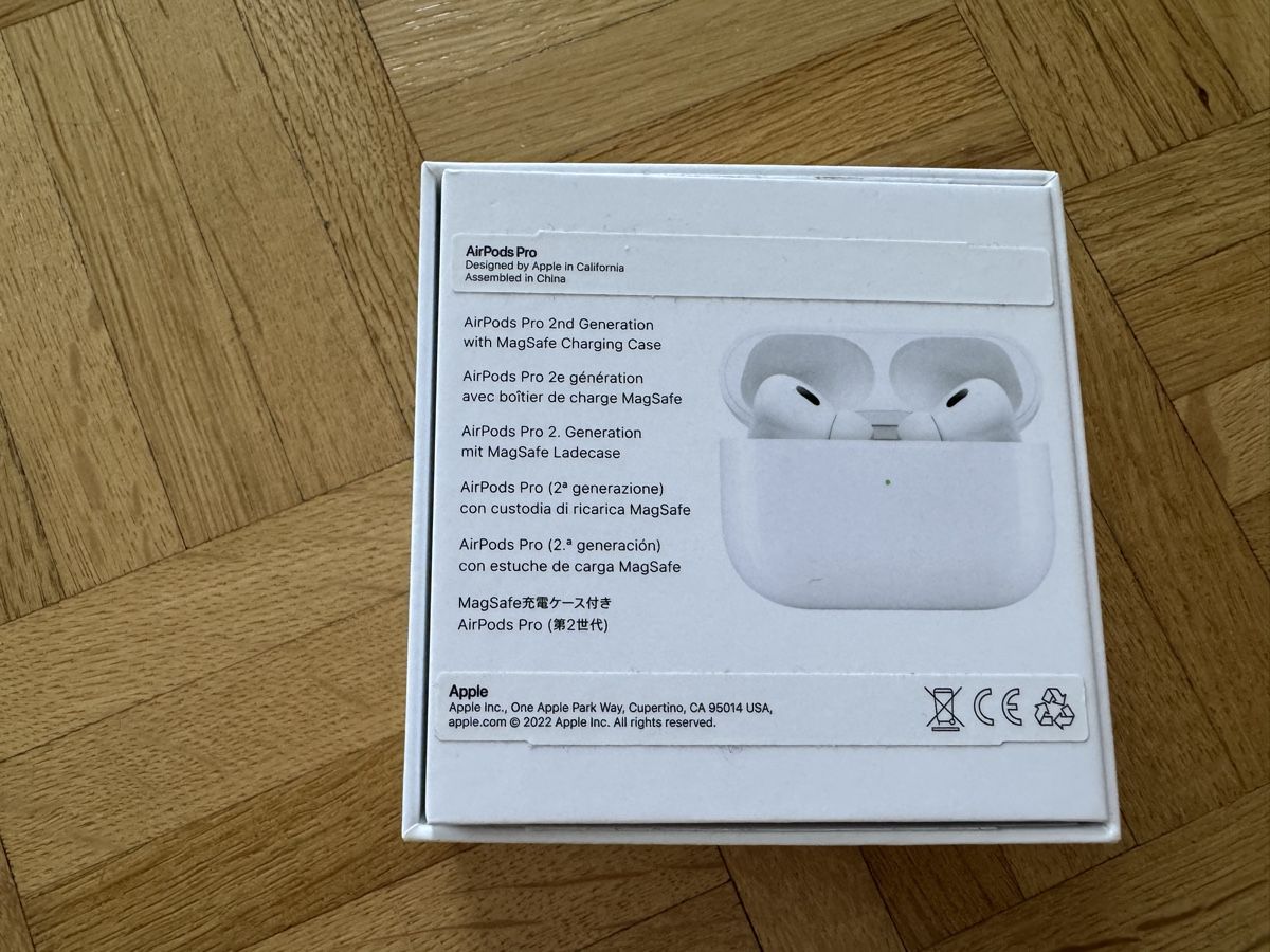 Apple Cuffie: AirPods Pro 2nd Gen with MagSafe – Usato da Zürich venduto da tako5din 5