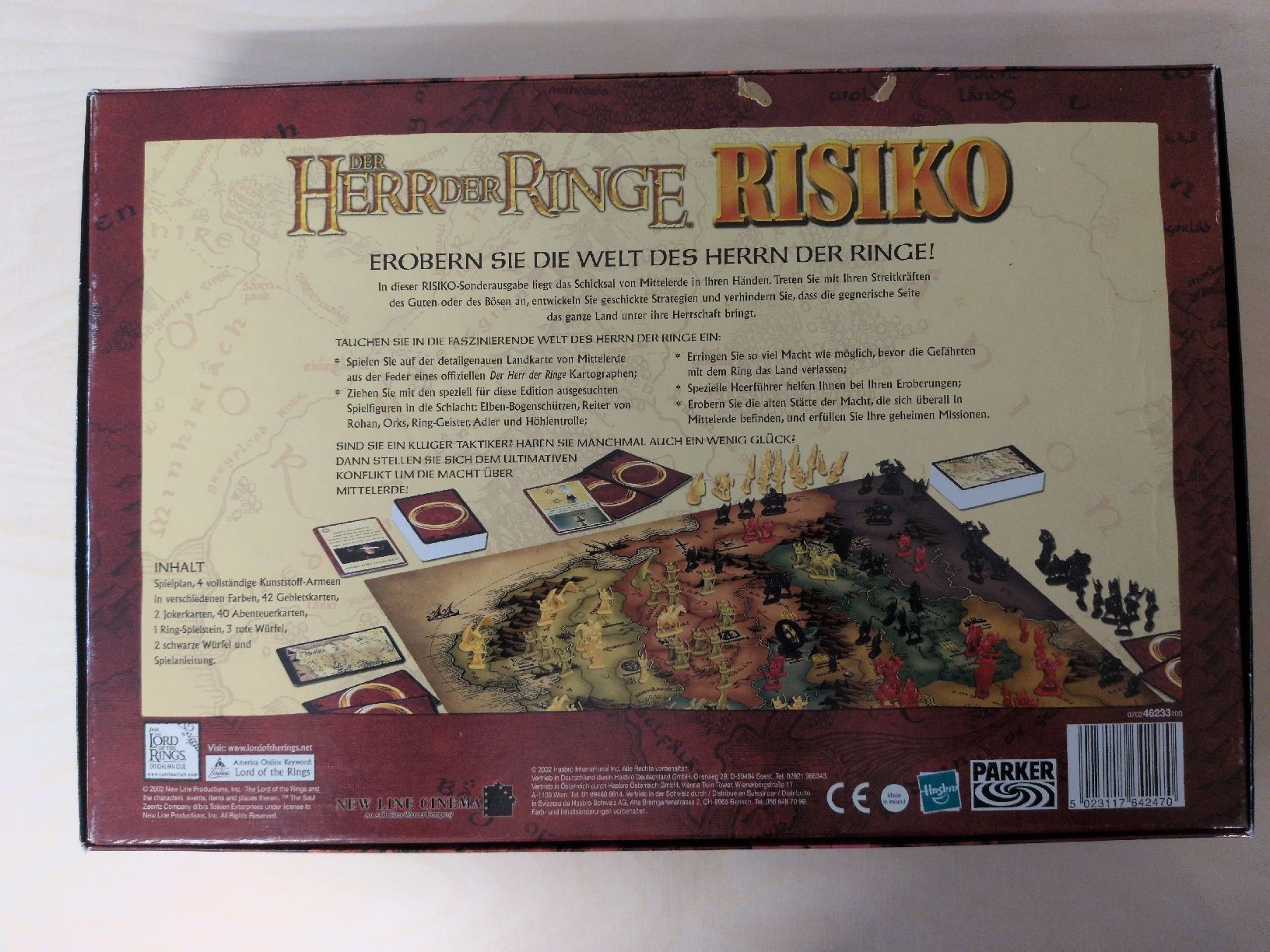 Parker Jeux: Herr der Ringe - Risiko - von Parker – D'occasion à Liebefeld par Loopinfility 1