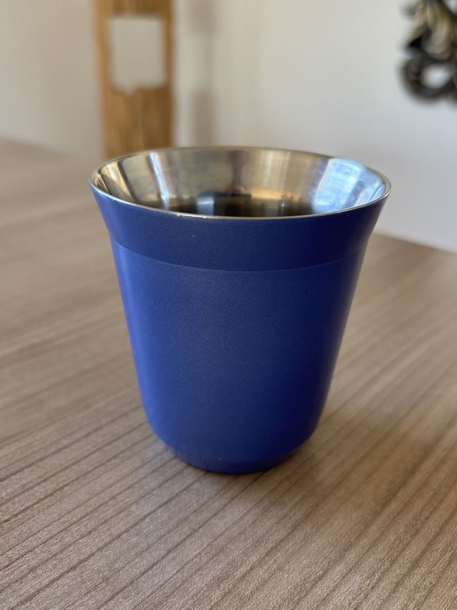 Nespresso Tasses: 2x Nespresso Cup Pixie - Lungo & Espresso - Metall – Neuf (Voir description) à Jona par Sid100 2