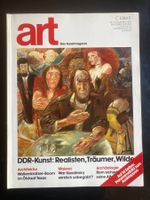 Art Magazin Nov. 1982 DDR-Kunst Realisten Träumer Wilde