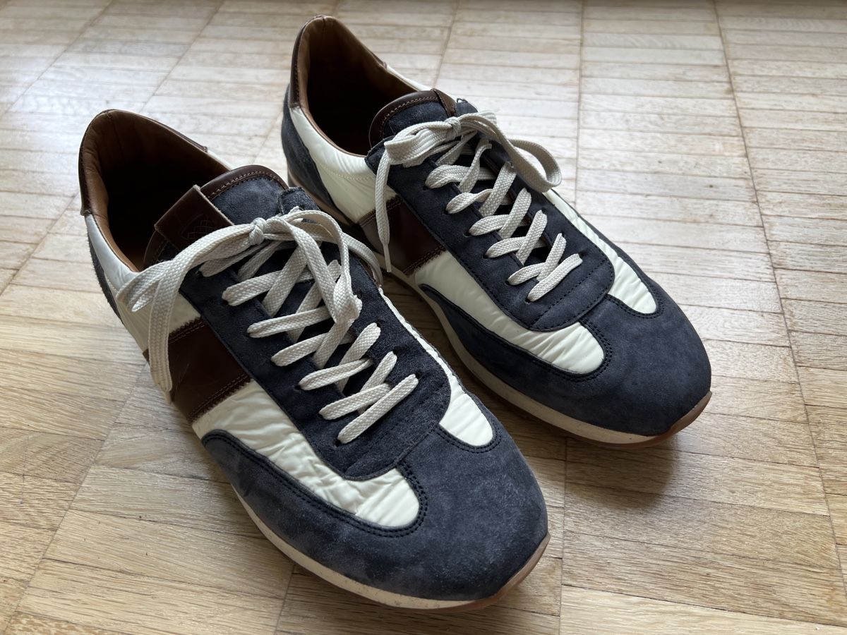 Herrenschuhe: NAVYBOOT Herren Leder Sneakers, Grösse 41 – Neu (gemäss Beschreibung) aus Kilchberg ZH von froschli0_0