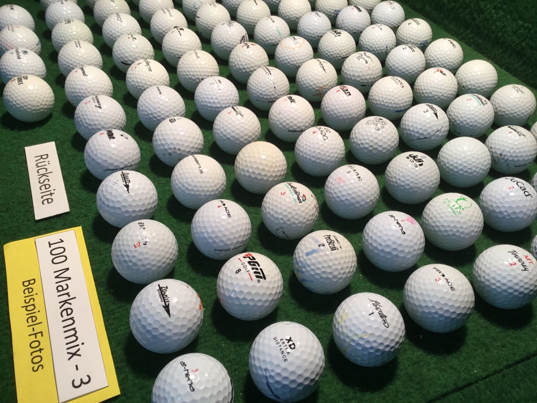 Palloni: 100 Golfbälle Markenmix (mittel) – Usato da Bergdietikon venduto da shimano4 7