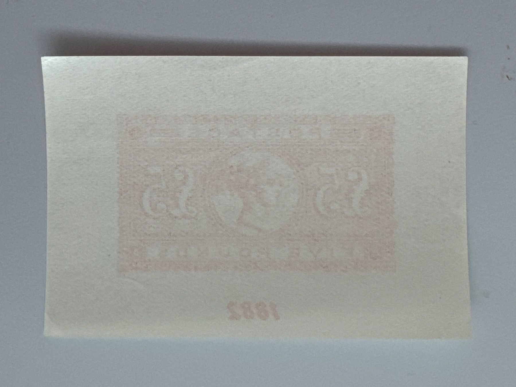 Tous les timbres: 1882 Five Pounds POSTAGE – D'occasion à Küssnacht am Rigi par POSTOMASTER 1