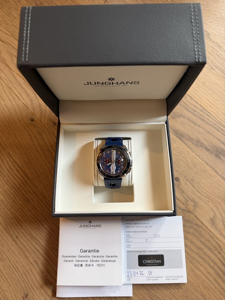 Junghans Orologi: Junghans 1972 Chronoscope Sports Edition  – Nuovo (secondo la descrizione) da Winterthur venduto da RN-789 7