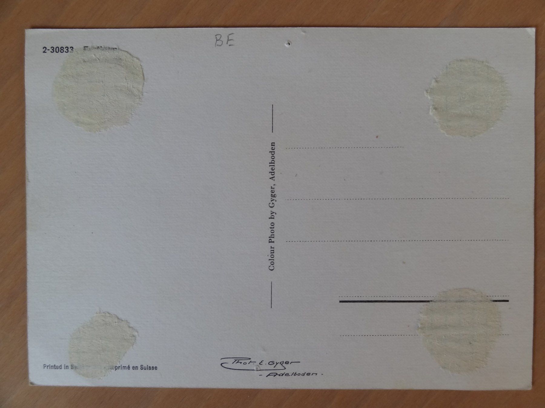 Cartoline postali: Frutigen - Berner Oberland – Usato da St Léonard venduto da Riglin 1