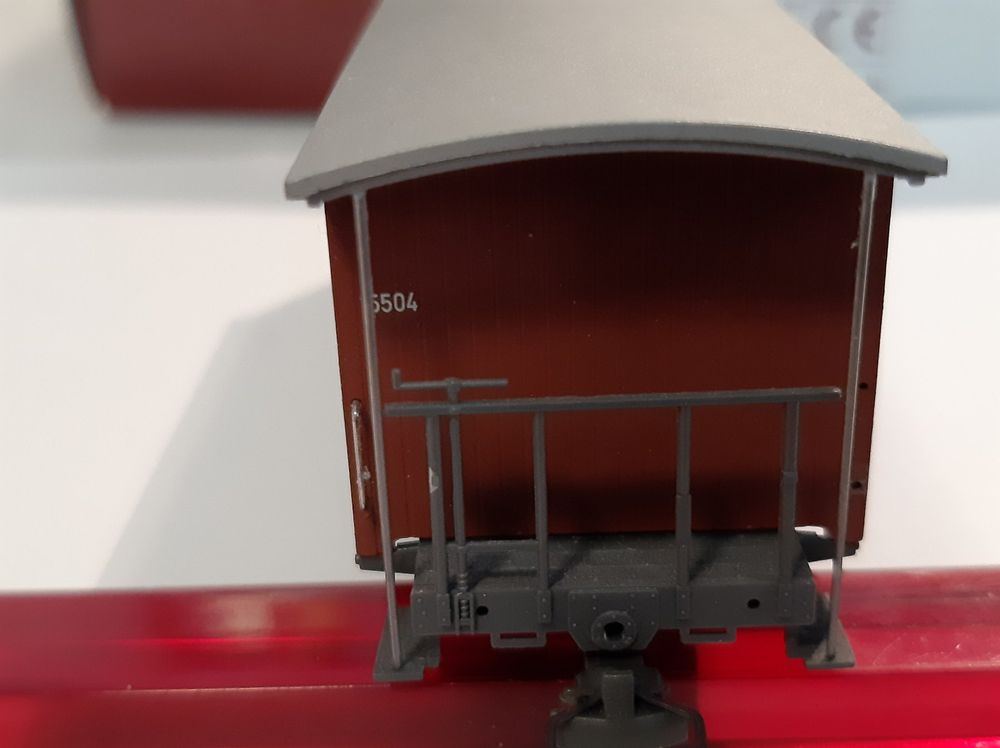 Bemo Modelleisenbahnen: Bemo H0m 2293 124 RhB Gbk-v 5504 Güterwagen – Gebraucht aus Thun von Schwarzsee48 5