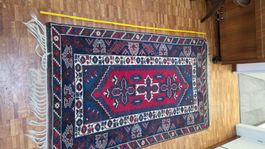 Antiker Orientteppich, handgeknüpft – 200 x 120 cm