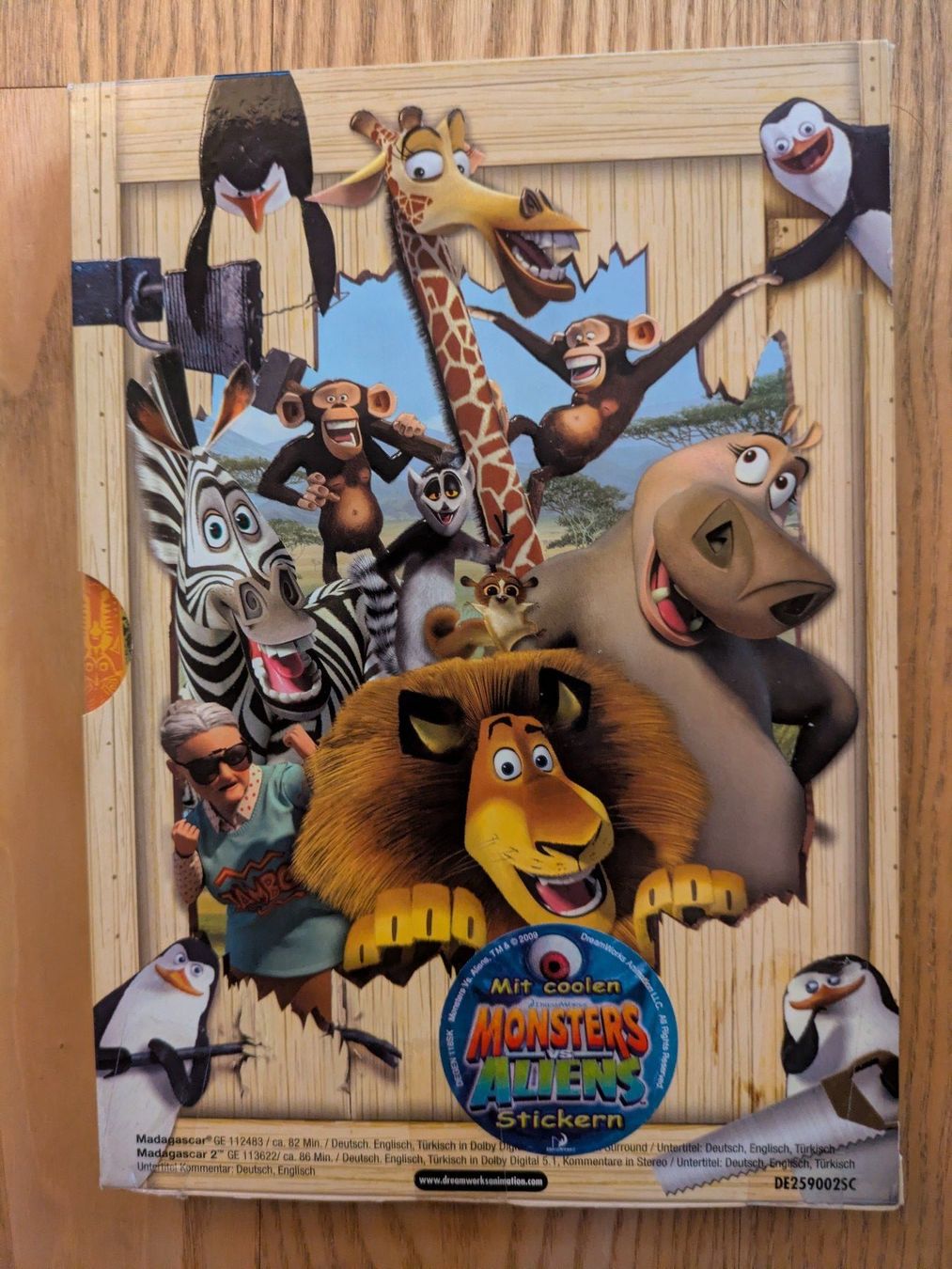 Tutti i DVDs: Madagascar Collection DVD, Teil 1 & 2 – Usato da Männedorf venduto da Pacer19 1