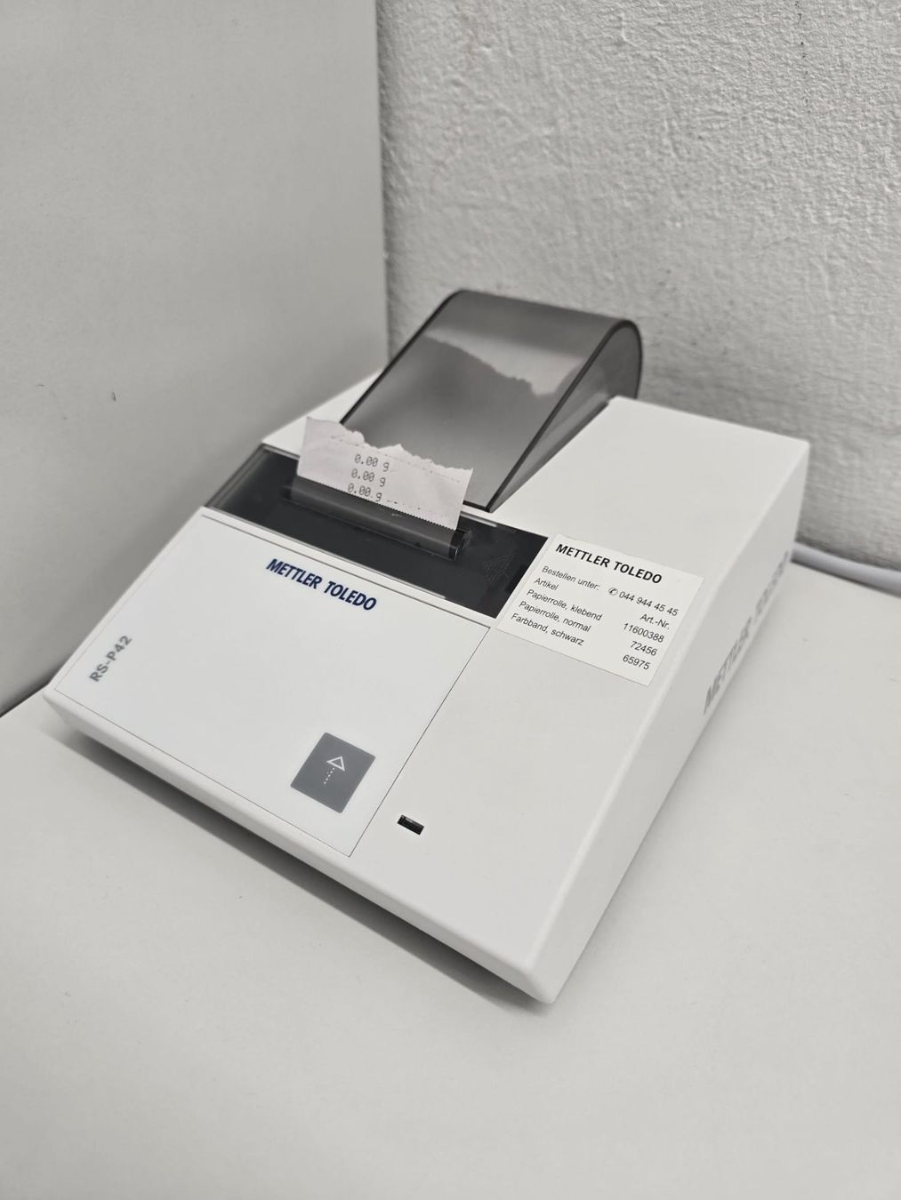 Stampanti: Mettler Toledo RS-P42 printer – Usato da Niederdorf venduto da LeptonAG_Labor