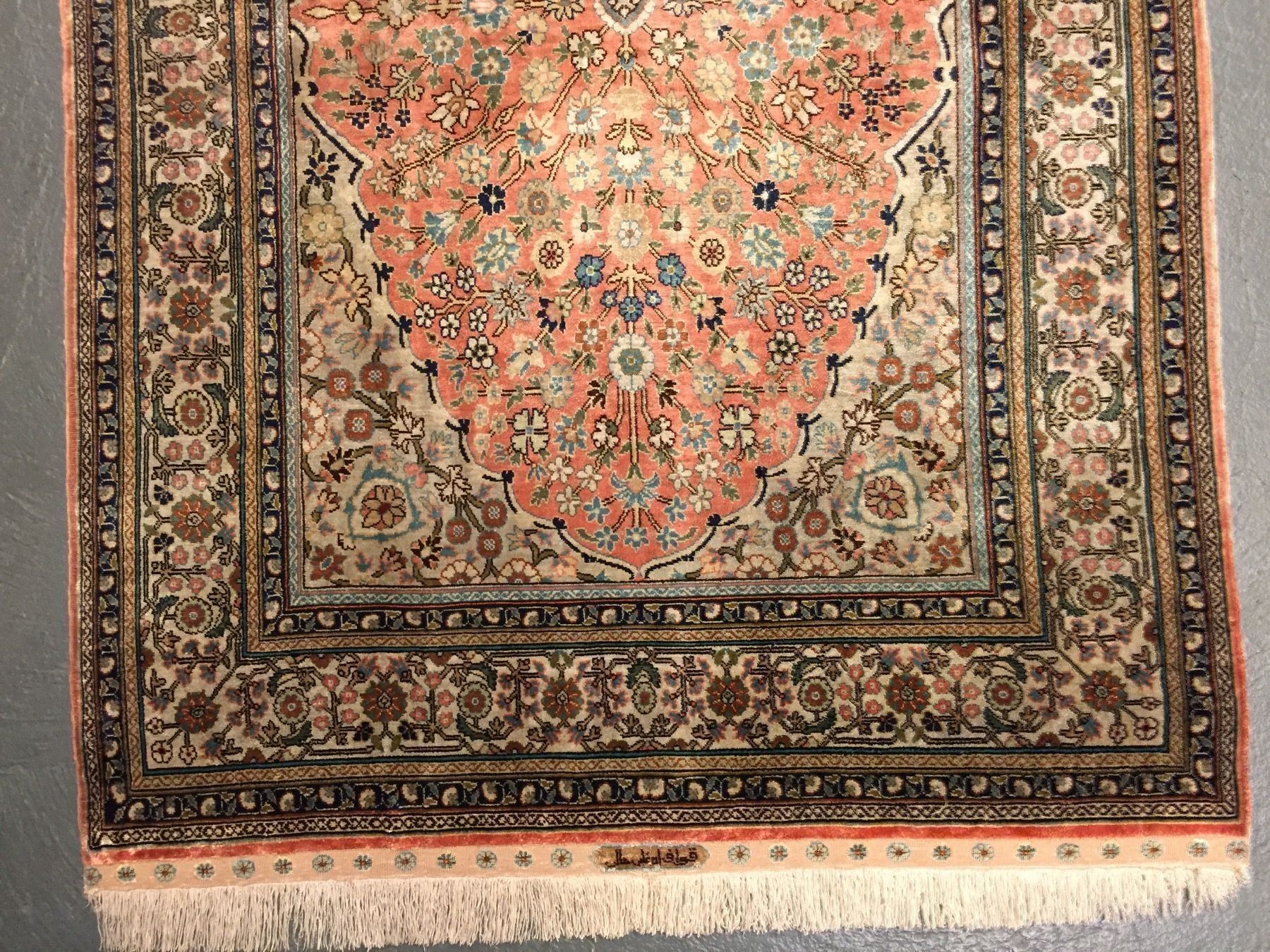 Tappeti: Seiden Teppich Kayseri 133x91cm – Usato da Zürich venduto da Artnuvo 4