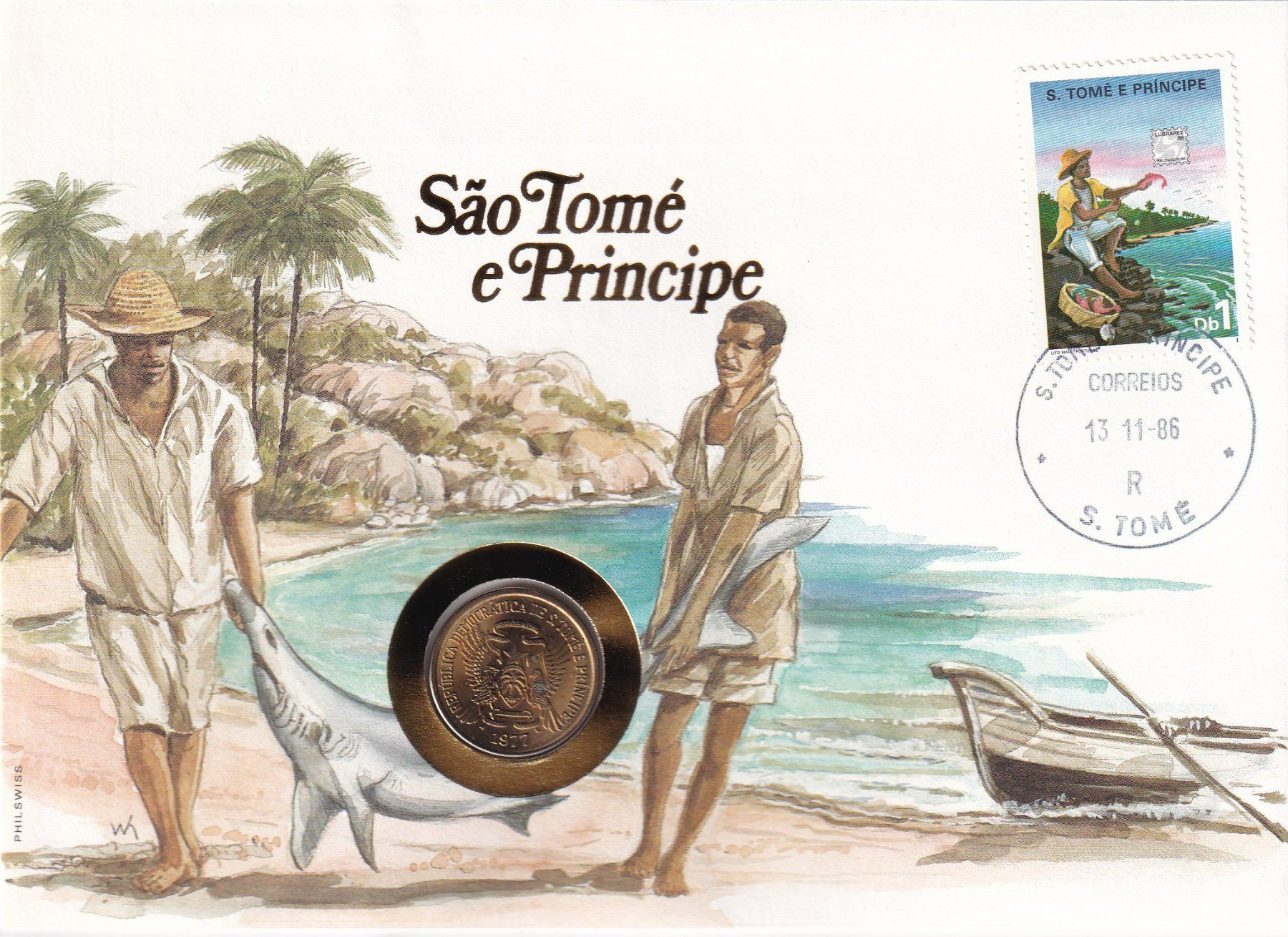 Tutti le monete: Münzbrief    Sao Tomé e Principe – Usato da Neuchâtel venduto da karlpierrino