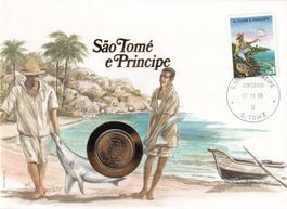 Münzbrief    Sao Tomé e Principe