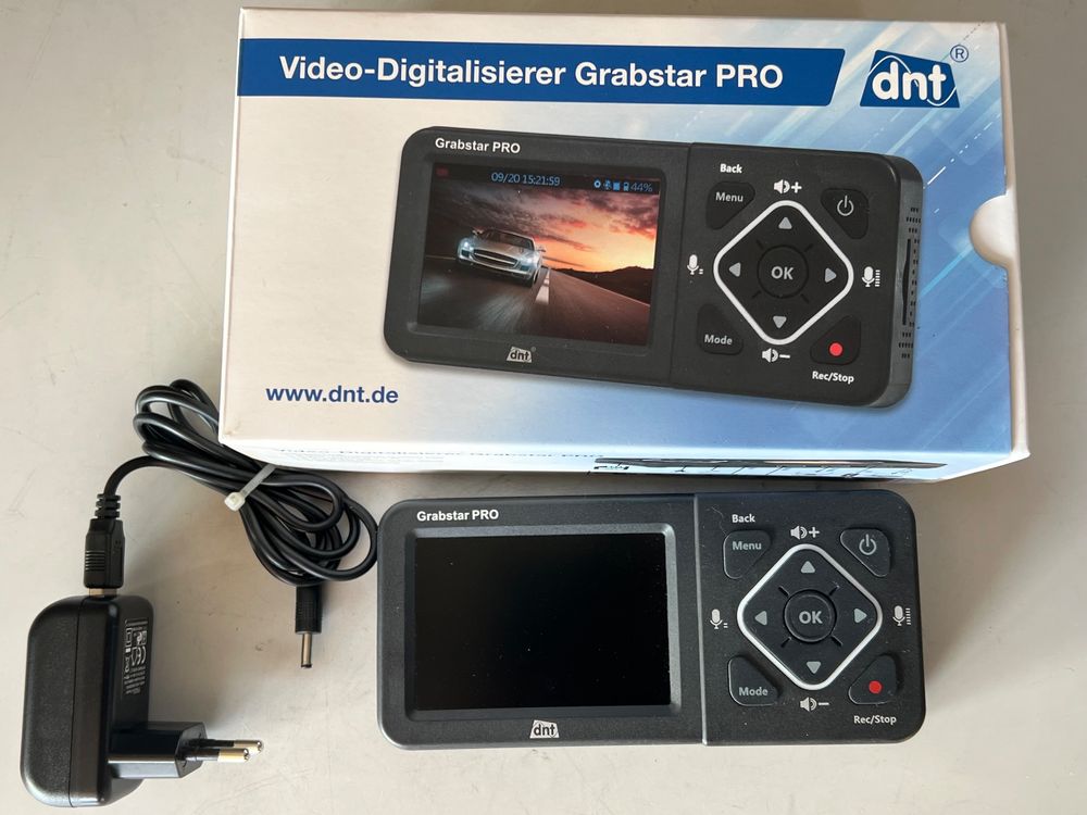 DNT Grabstar PRO Video Digitalisierer - Top Zustand! (Gebraucht) in ...