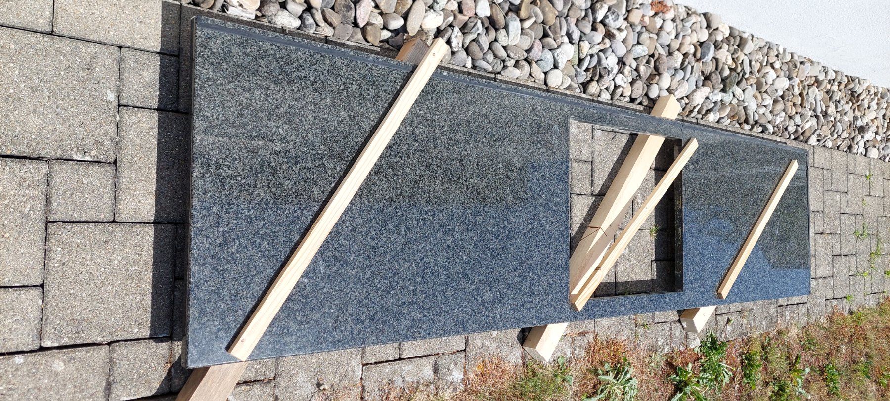 Komplettküchen: Granit Küchenabdeckung – Gebraucht aus Wiler von Himmel69 2