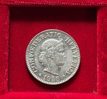 Schweiz 10 Rappen 1938 B vzgl Libertaskopf