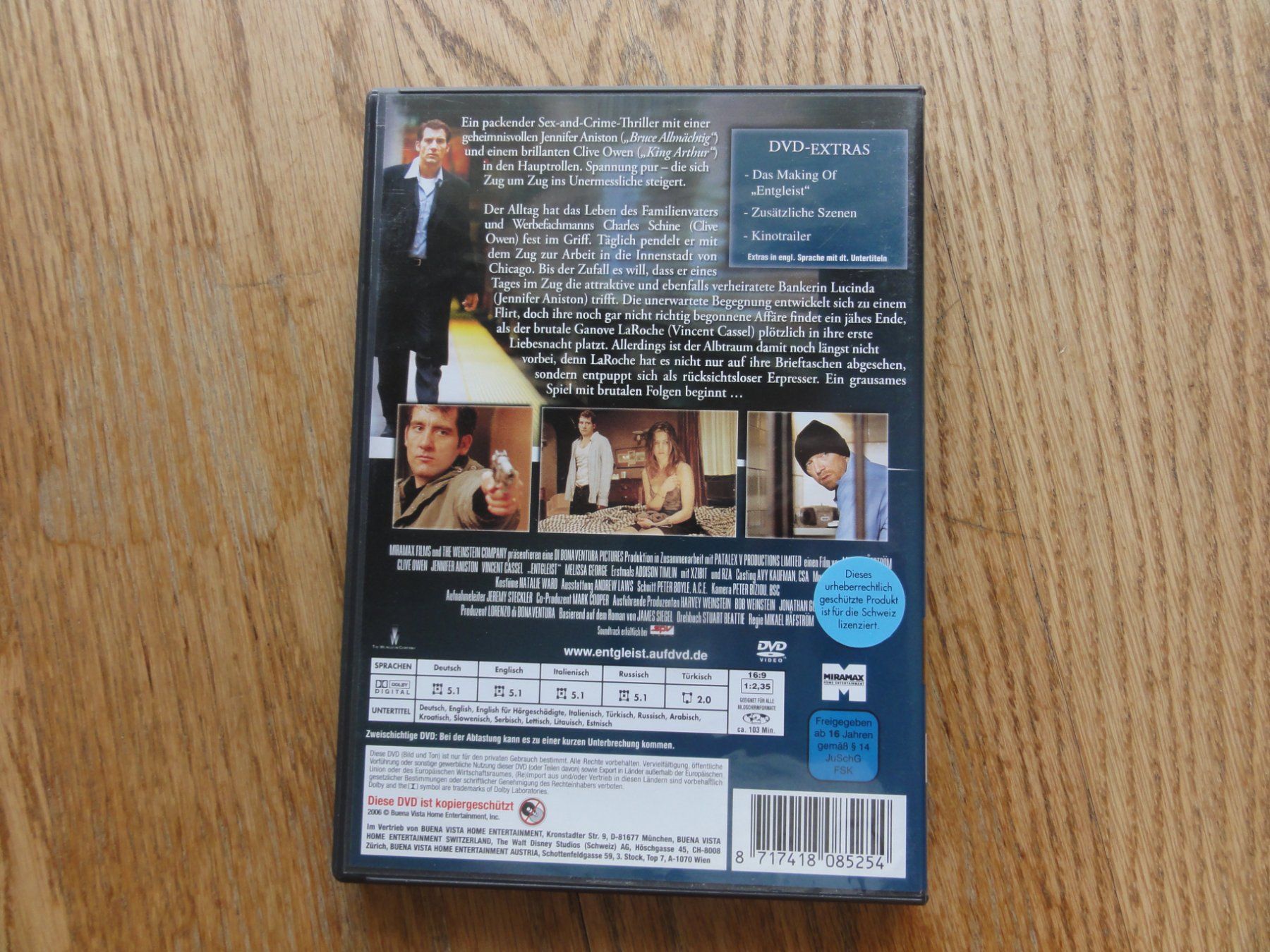 Tutti i DVDs: Entgleist, DVD – Usato da Riedholz venduto da Taweva 3