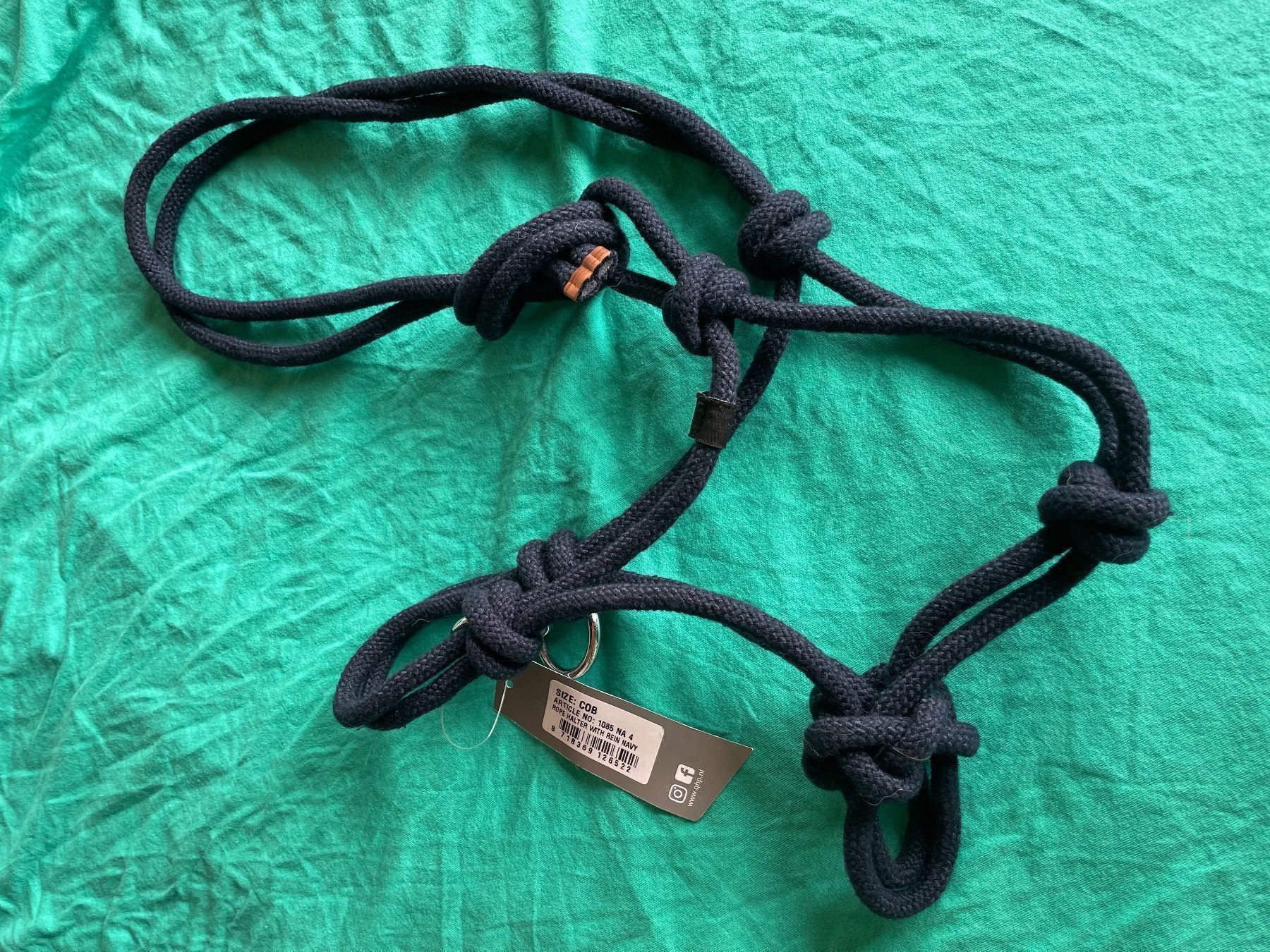 Briglie & Cavezze: Knotenhalfter Cob – Nuovo (secondo la descrizione) da Mühlau venduto da Stallfee74