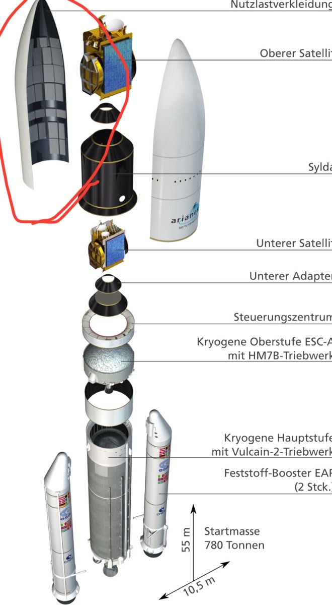 Autres accessoires p. véhicule: Originalmaterial der Ariane 5 – D'occasion à Dürnten par sam_mq8d 4