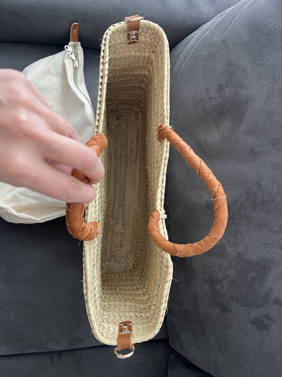 Massimo Dutti Borse da donna: Neue Natural handarbeite Handtasche aus Spanien – Nuovo e nell'imballaggio originale da Wettingen venduto da epe_9vbf 8