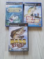 PS2 Angelspiele Paket Bass Strike Top Angler