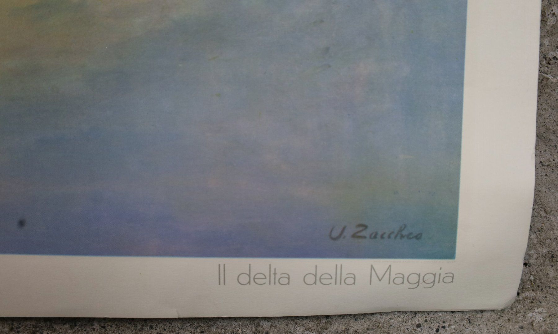 Posters & Illustrations: Schulwandbild "Delta (Maggia)" – D'occasion à Birrwil par brandschatz_birrwil 3