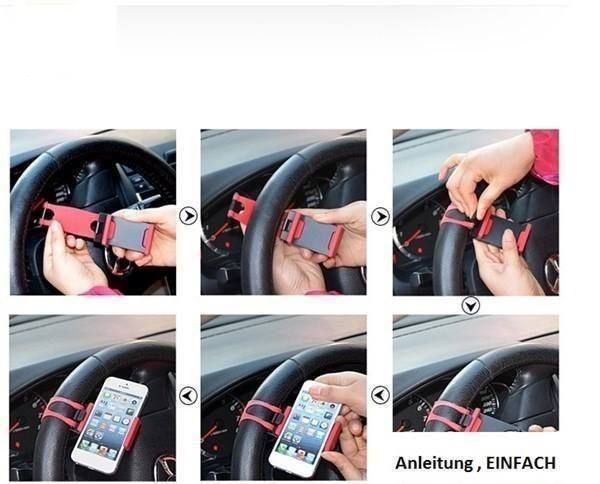 Staffe: Lenkrad Halterung für ihr IPhone – Nuovo e nell'imballaggio originale da Arth venduto da 100i 2