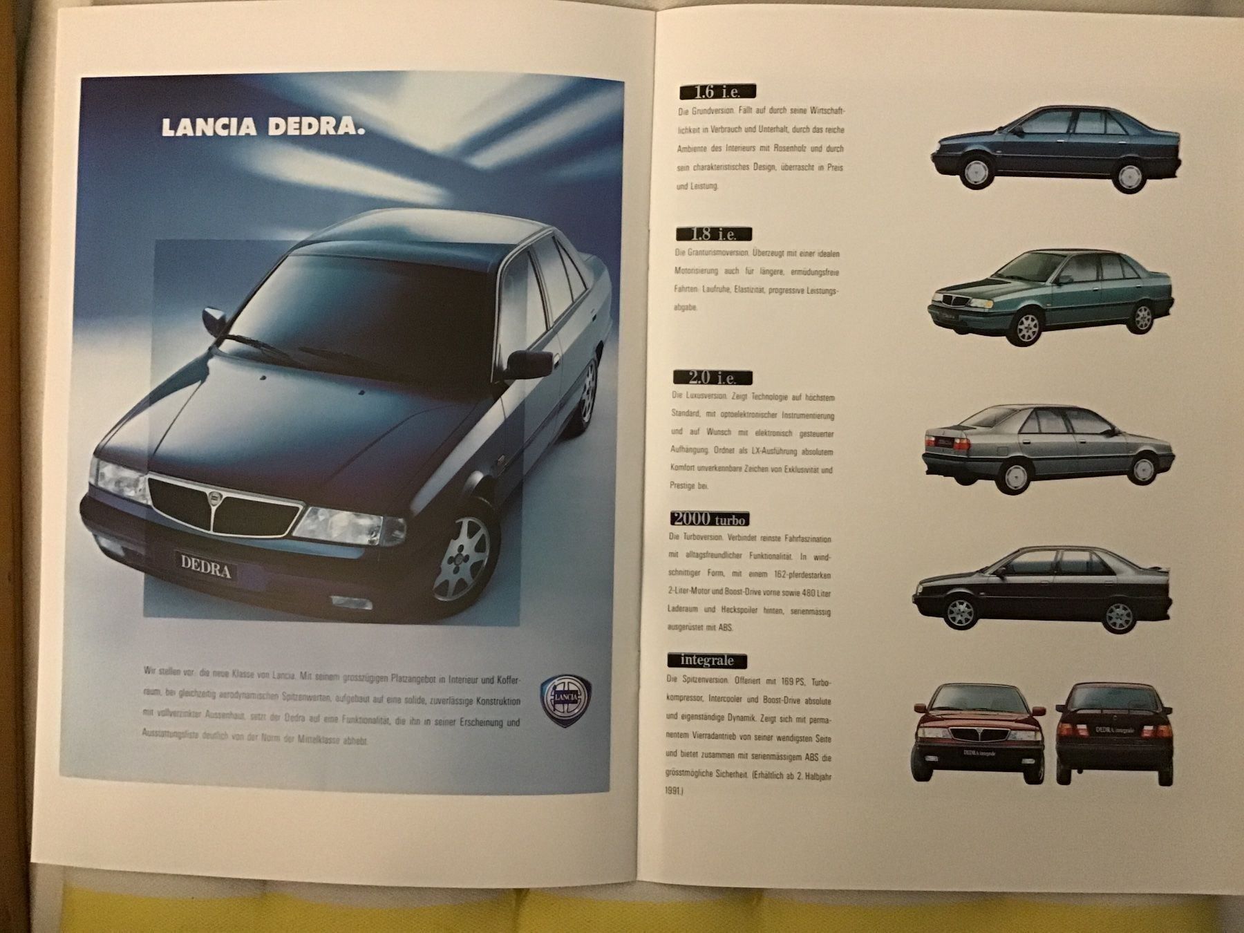 Lancia Dokumente: Lancia Programm Verkaufsprospekt – Gebraucht aus Scherzingen von Starseller62 4