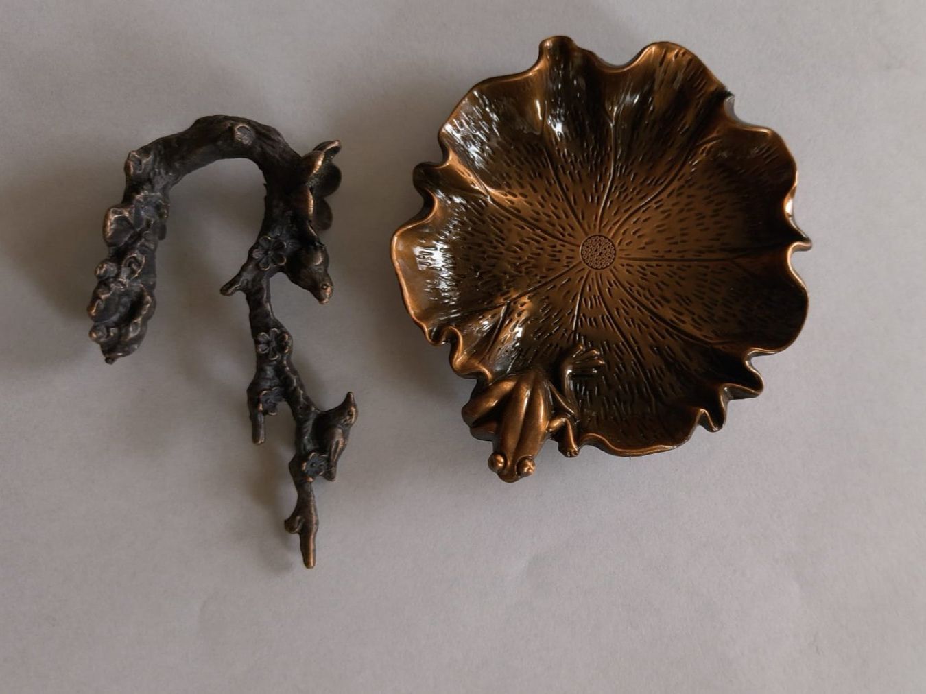 Räuchergefässe: wunderschöner Räucherstäbchenhalter /Teller 2teilig – Neu (gemäss Beschreibung) aus Grächen von Hel7890 1