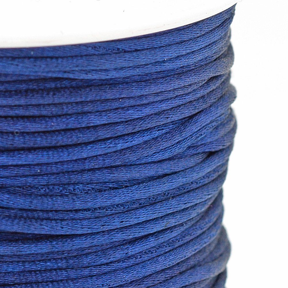 Nastri decorativi: Nylonband mitternachtsblau, 1mm / 10 Meter – Nuovo (secondo la descrizione) da Stallikon venduto da perlenliebe 1
