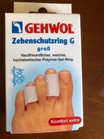 Zehenschutzring G gross (2 Stk. mit Puder)