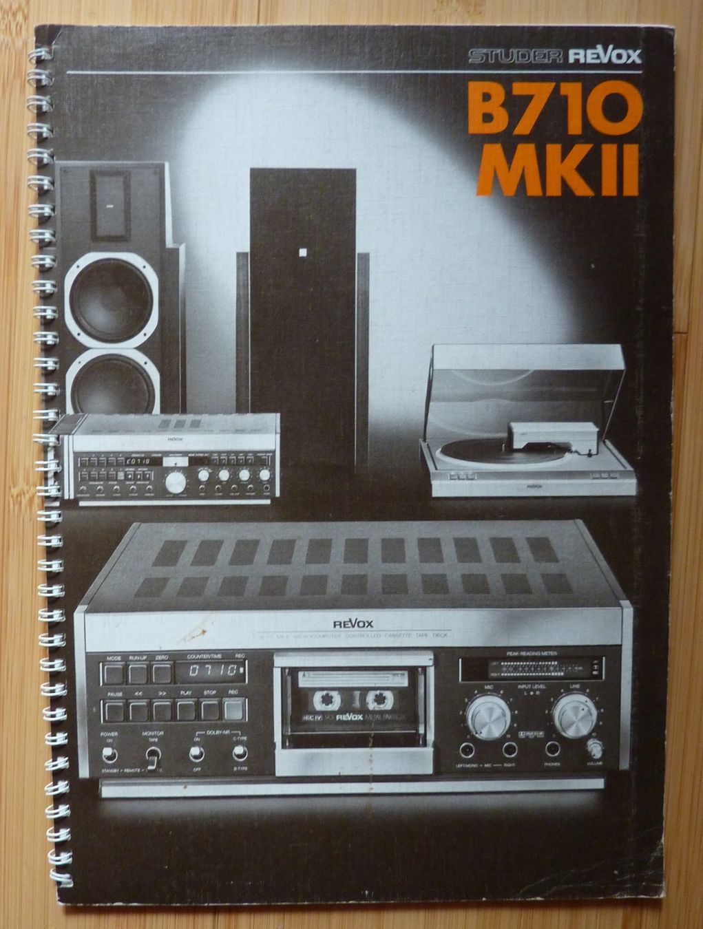 Livres: Studer Revox B710 MKII Anleitung Technische Daten – D'occasion à Bonaduz par Mikebond
