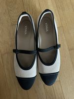 Ballerine vivaia beige et noir 