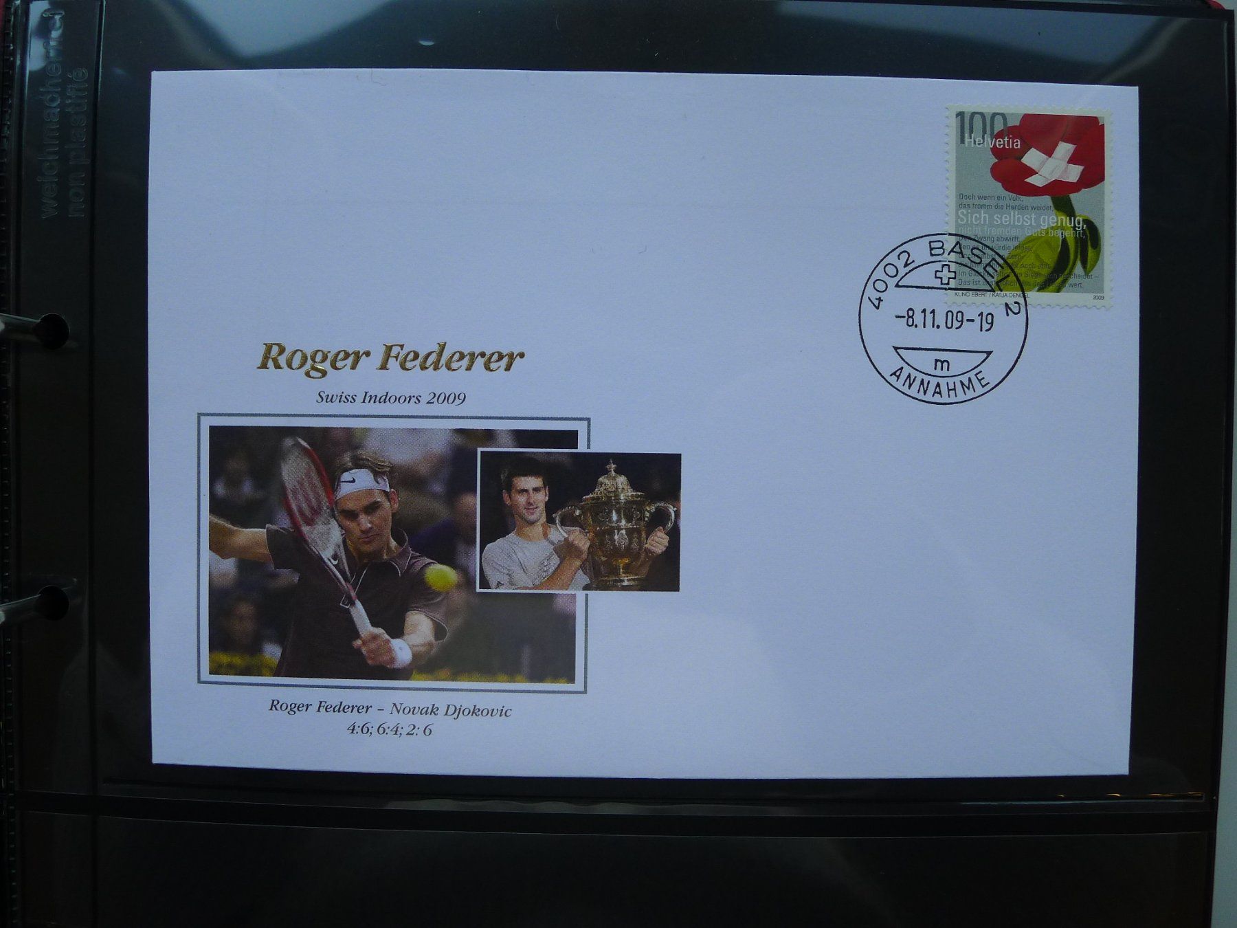 Alle Briefmarken: 2006-2010, Roger Federer, schöne Sammlung Abart & Belege! – Gebraucht aus Sursee von Luzernerraute 7